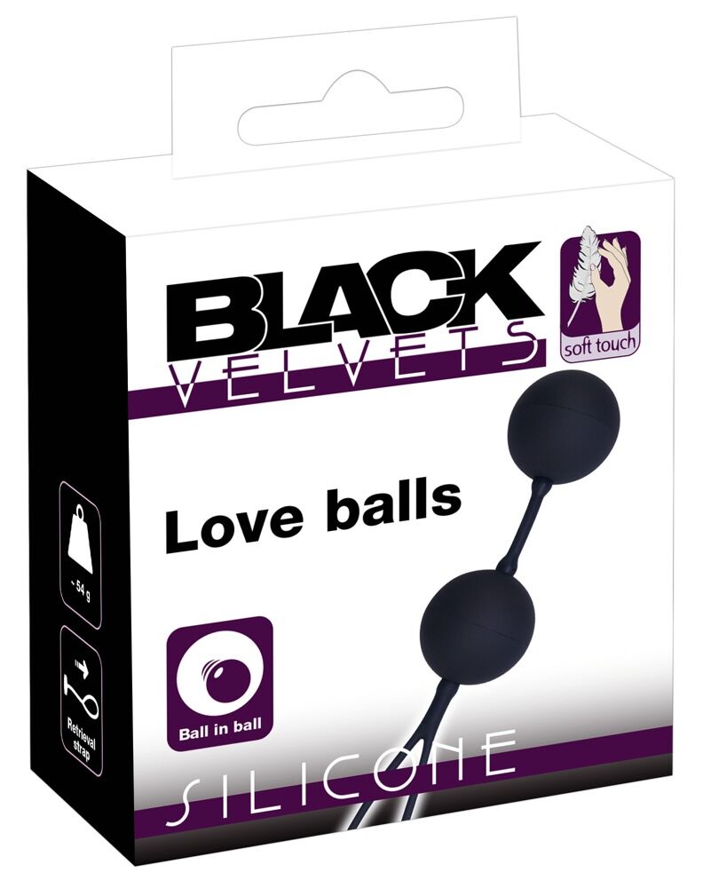 Liebeskugeln, „Silicone Balls“, 54 g, Ø 3,5 cm