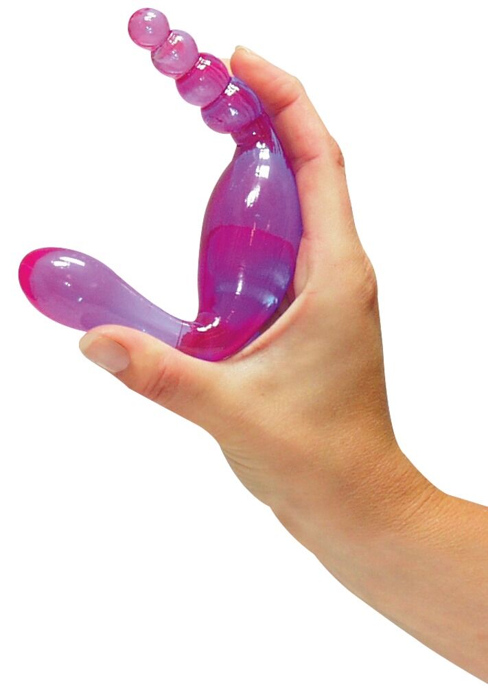 Doppeldildo „Galaxia Lavender“, beidseitig bespielbar