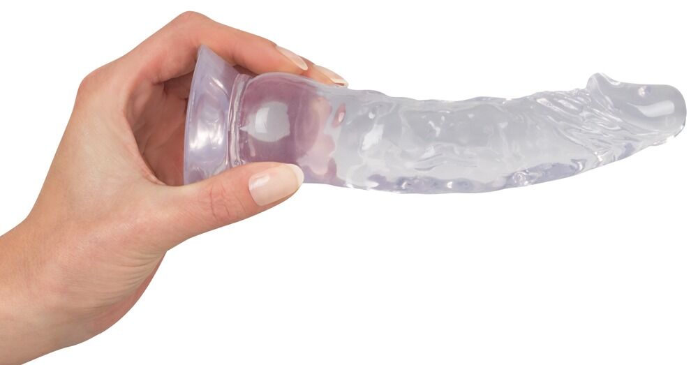 Naturdildo „Crystal Dildo“ mit Saugfuß