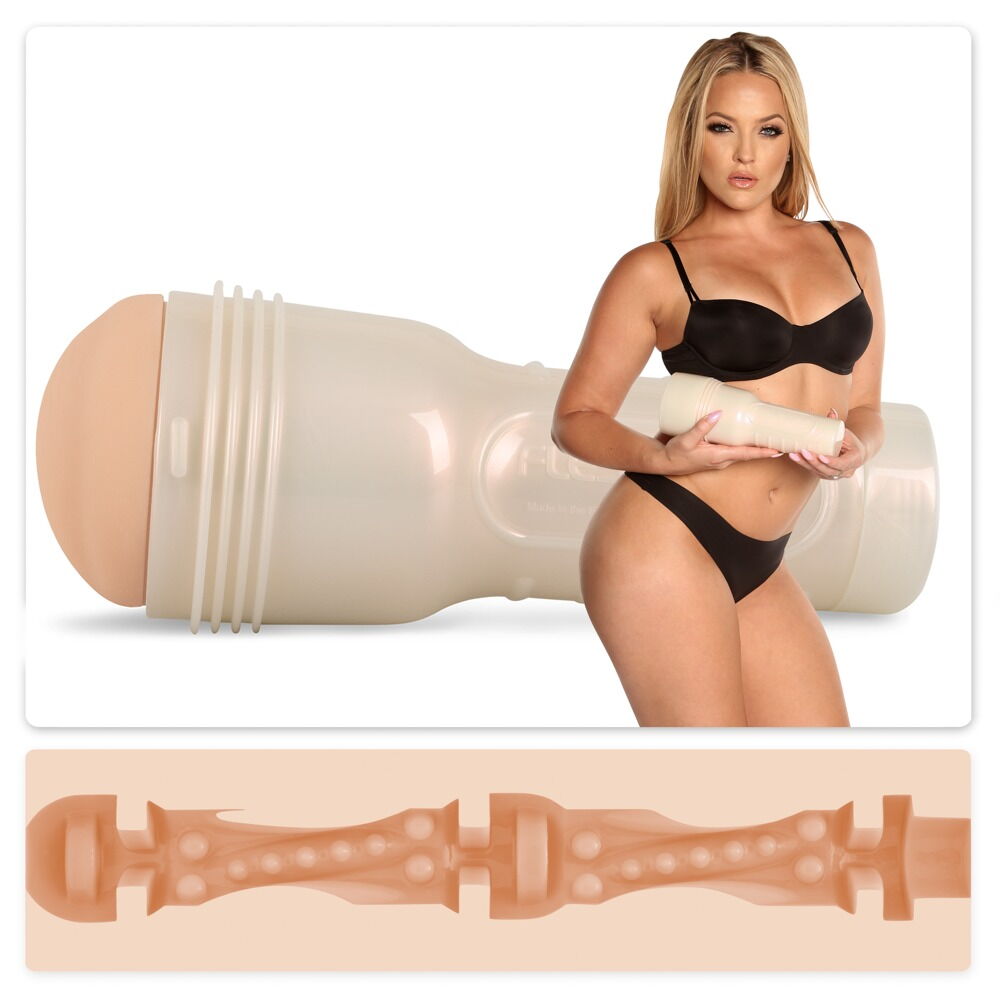 Masturbator „Alexis Texas Outlaw“, aus Superskin, mit Noppen