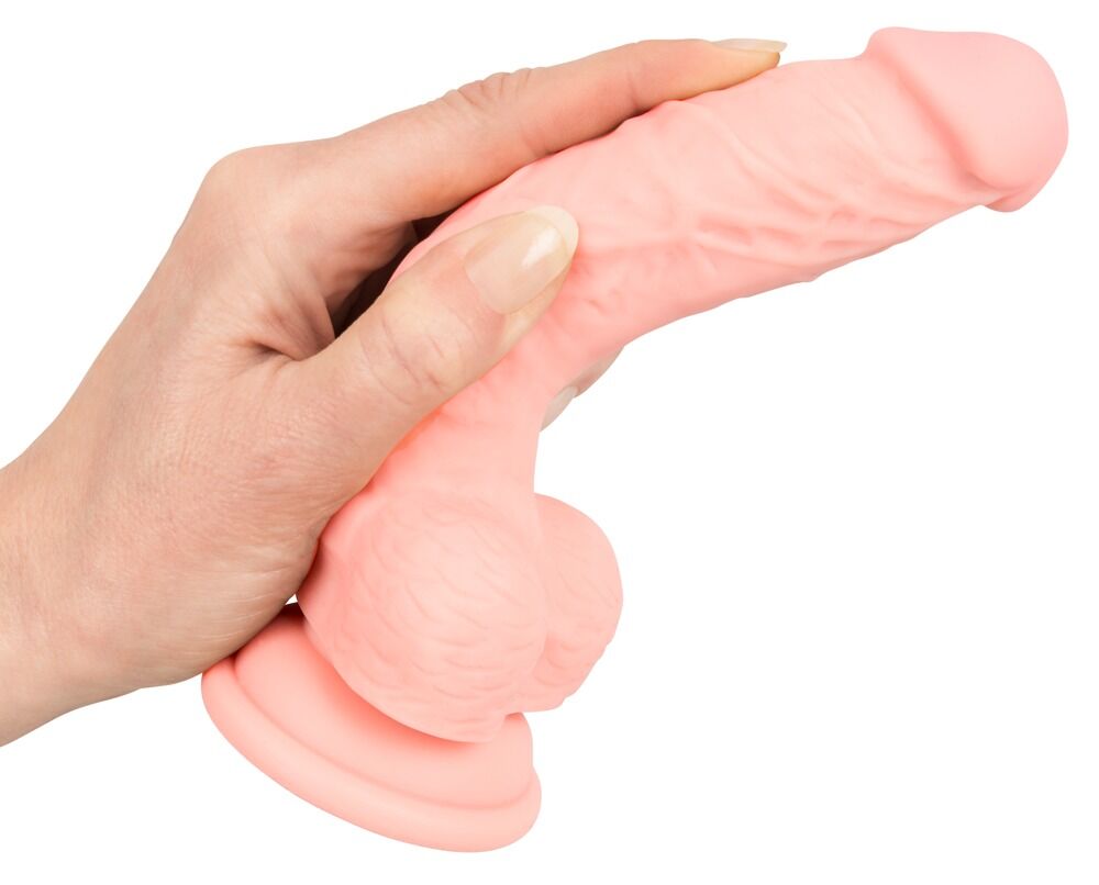 Naturdildo „Medical Silicone Dildo“, 18 cm, mit Saugfuß