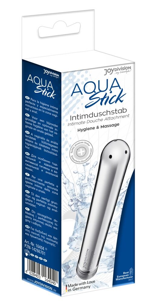 Intimdusche „Aqua Stick“ aus Aluminium