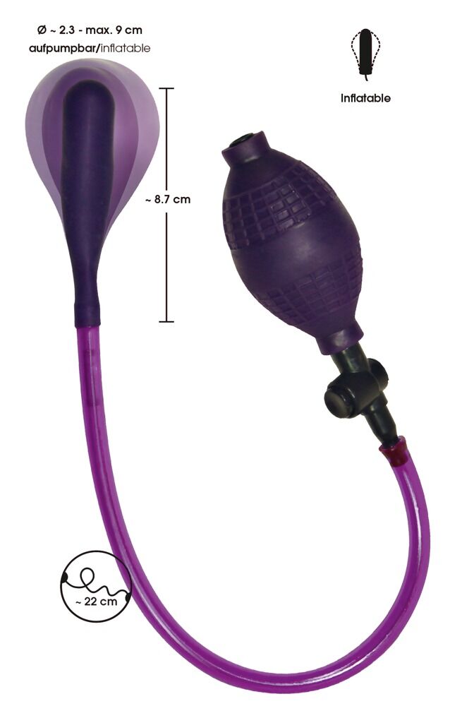 Analplug „Anal Balloon“ zum Aufpumpen