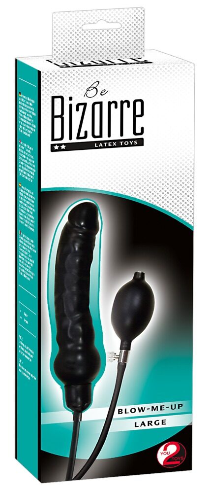 Dildo „Blow-Me-Up Large” zum Aufpumpen