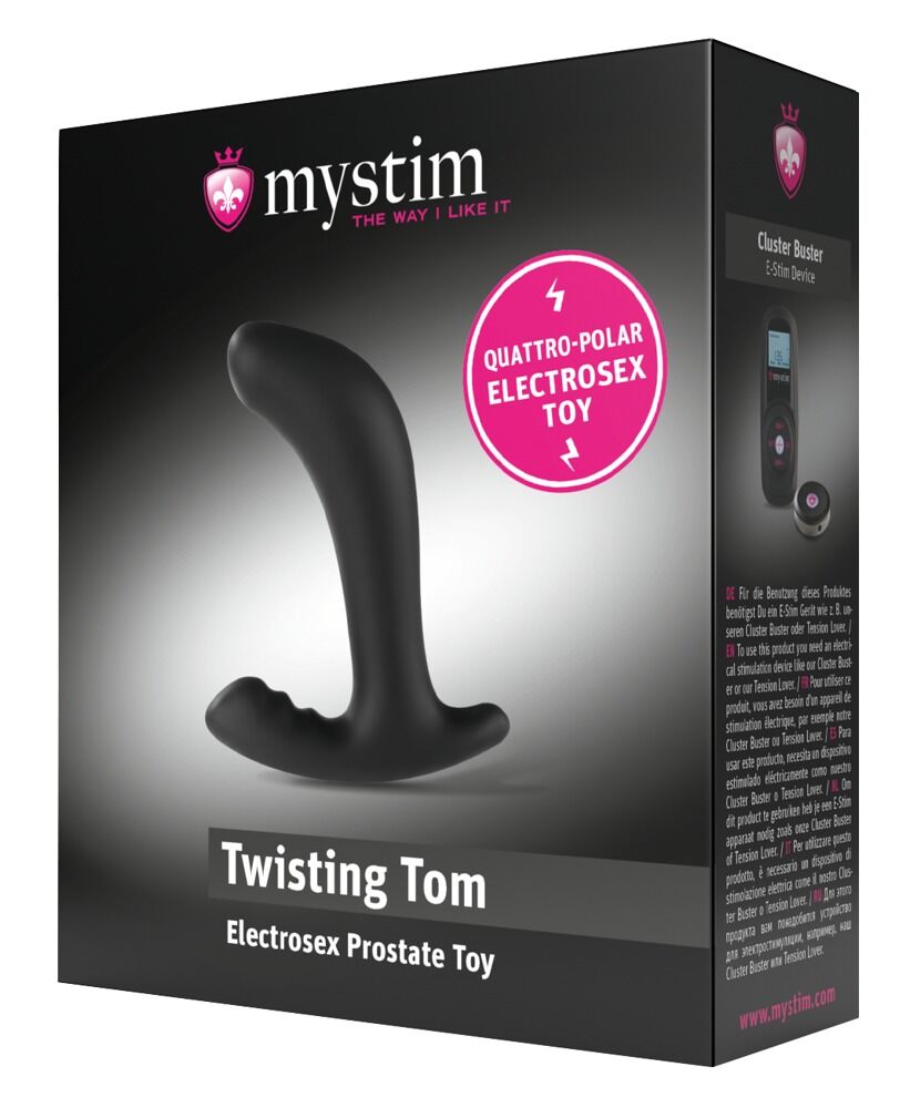 Analplug „Twisting Tom“, Zubehör für Reizstromgerät