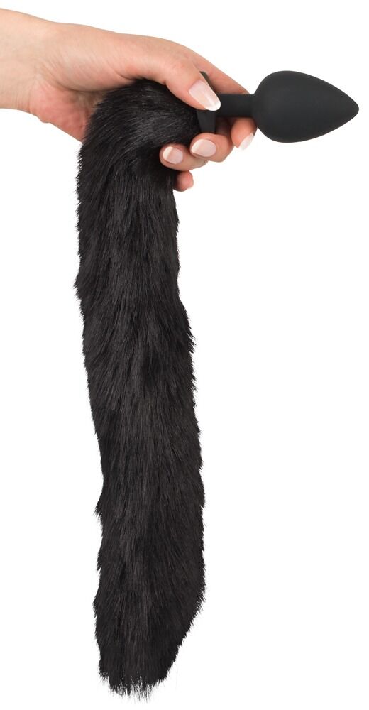 Analplug mit Katzenschwanz plus Haarreif mit Katzenohren
