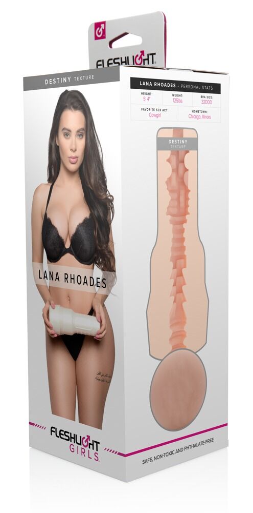 Masturbator „Lana Rhoades“ mit intensiver Stimulationsstruktur