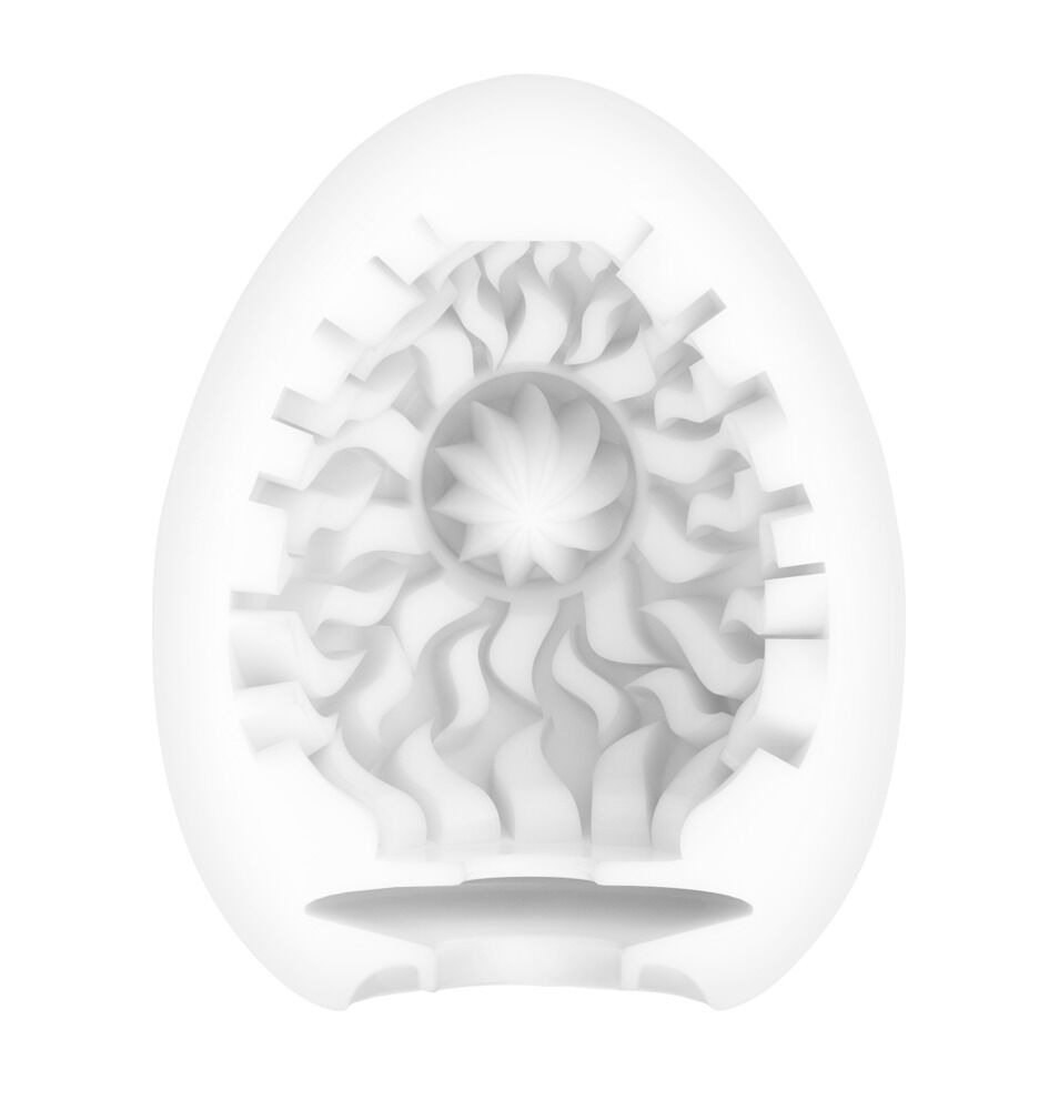 Masturbator „Egg Shiny Pride Edition“, mit Rillenstruktur