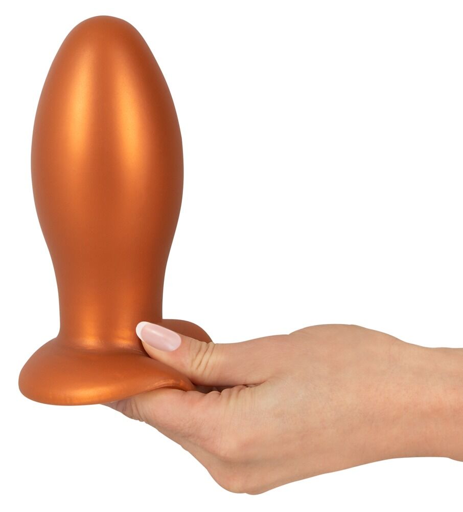 Analplug „Soft Butt Plug with suction cup“ aus gefühlsechtem Liquid Silicone