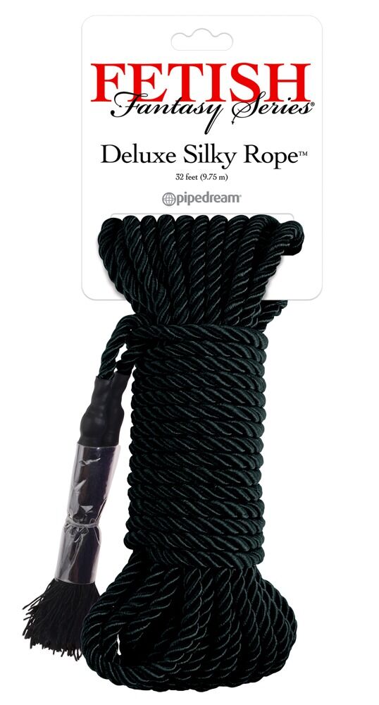 Bondageseil „Deluxe Silky Rope“, 10 Meter, in seidiger Glanzoptik