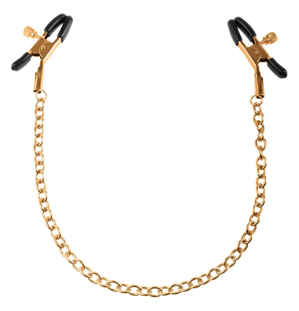 Nippelklammern „Nipple Clamps“, in Gold-Optik