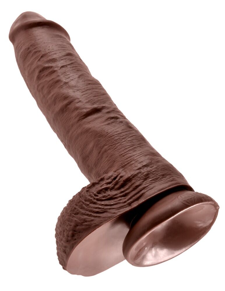 Dildo „10" Cock with Balls“, 25,4 cm