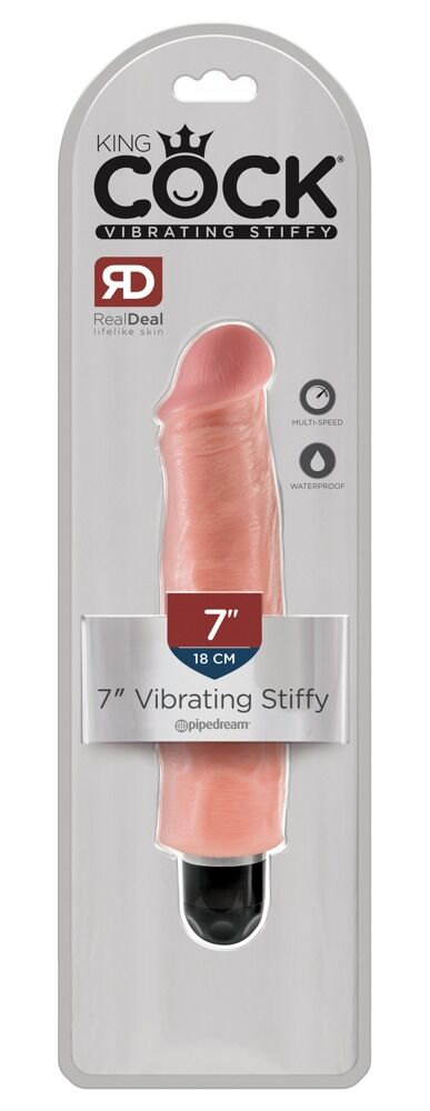 Vibrator „Vibrating Stiffy 7“, 22 cm