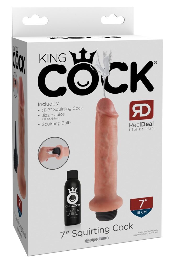 Dildo „7" Squirting Cock“
