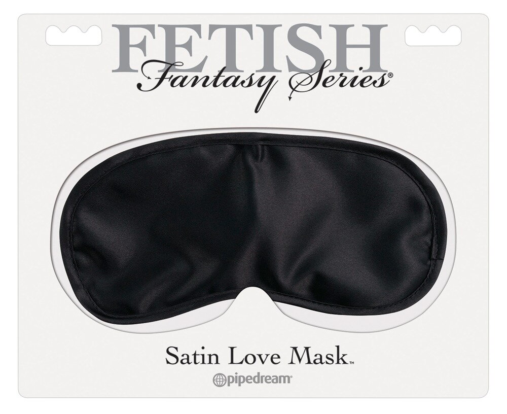 Augenmaske „Satin Love Mask“, lichtundurchlässig