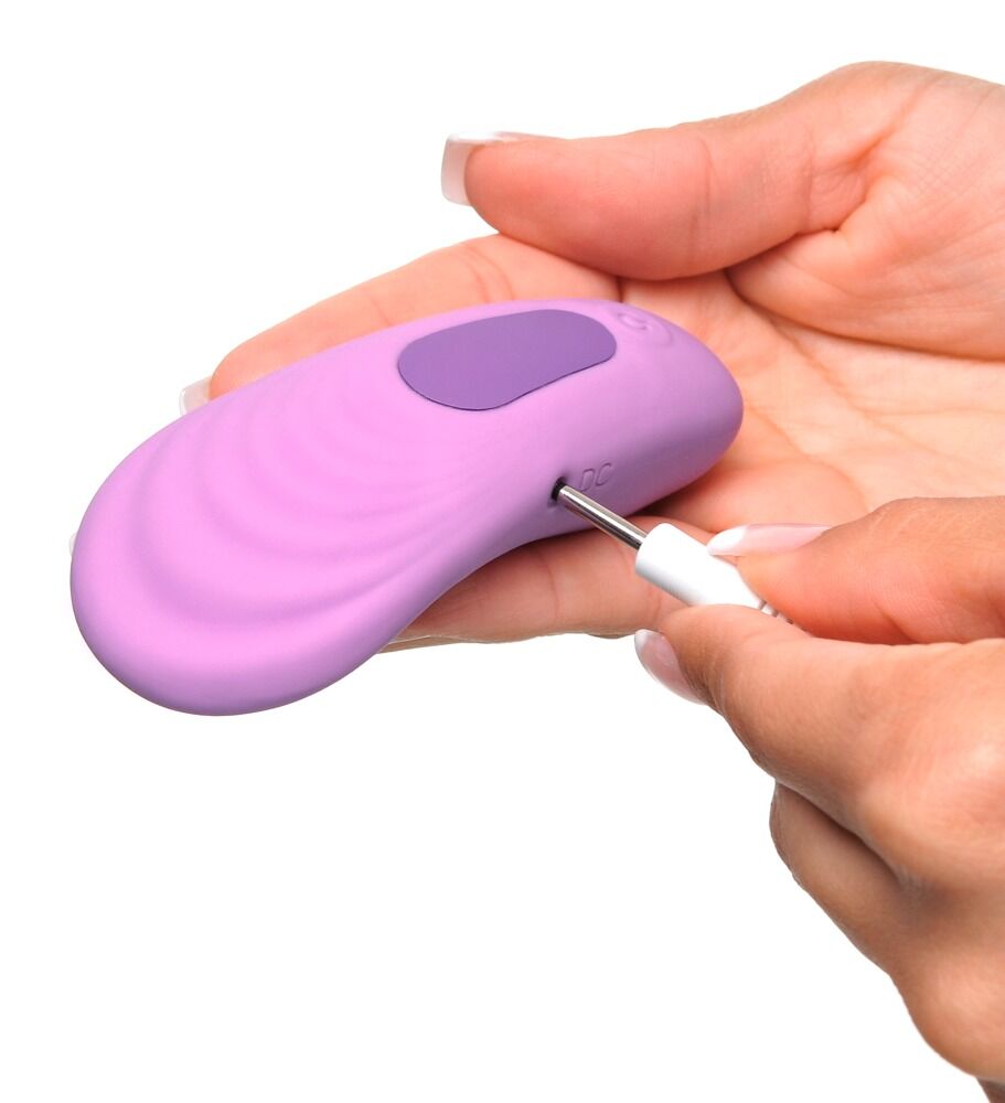 Auflegevibrator „remote silicone please-her“, mit Fernbedienung