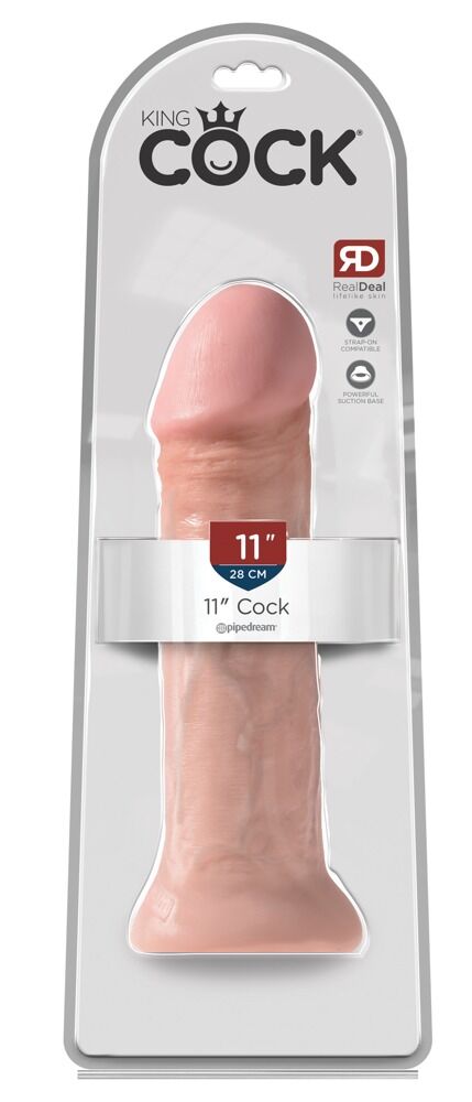 Dildo „11“ Cock“ mit Saugfuß