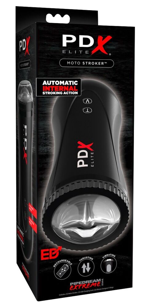 Masturbator „Moto Stroker“, mit Mund-Öffnung