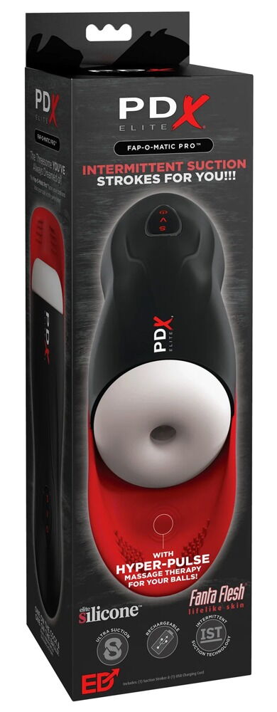 Masturbator „Fap-O-Matic Pro" mit Vibro-Hodenstimulator