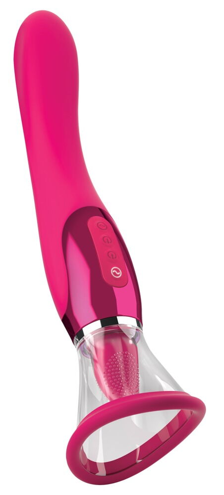 Zungenvibrator „Apex“ mit Saugschale