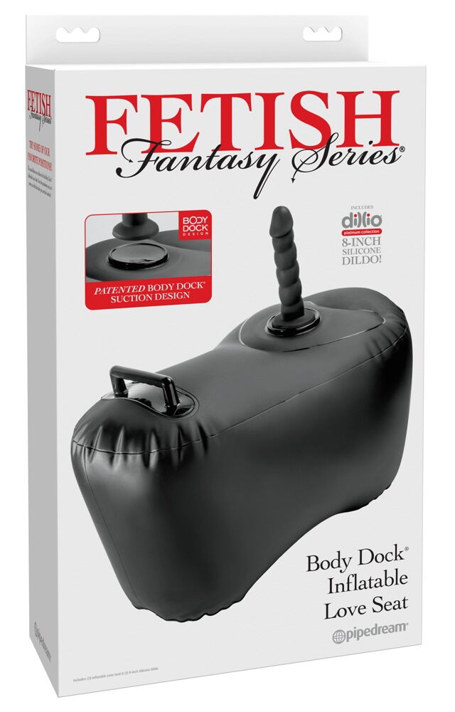 Liebeskissen „Body Dock Inflatable Love Seat“ inklusive Dildo