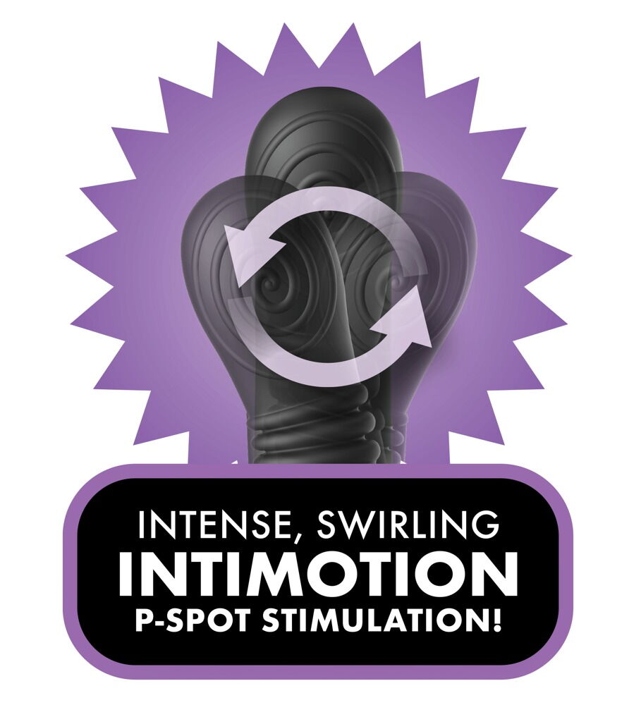 Analvibrator „Ass-Gasm IntiMotion“ mit Fernbedienung
