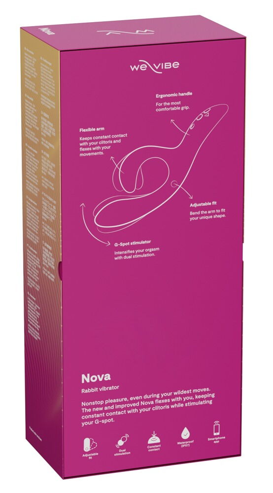 Rabbitvibrator „Nova 2“ mit 10+ Vibrationsmodi