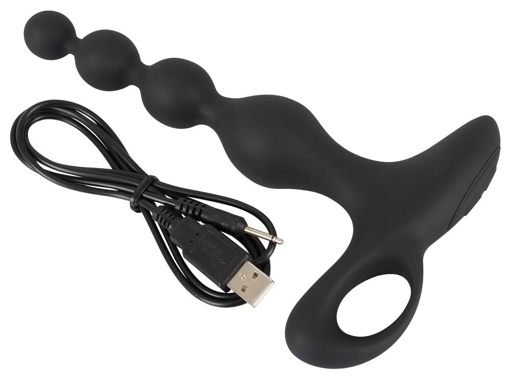 Analvibrator „Vibrating Anal Beads“ im Kugel-Design, 10 Vibrationsmodi