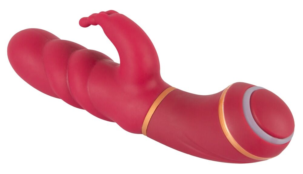 Rabbitvibrator „O Lovers Rabbit“, 19 cm, mit 2 Motoren