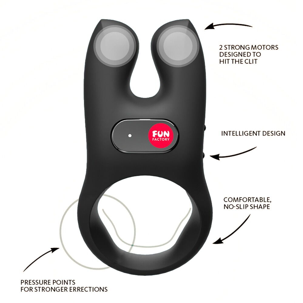 Penisring „NOS“ mit Vibration