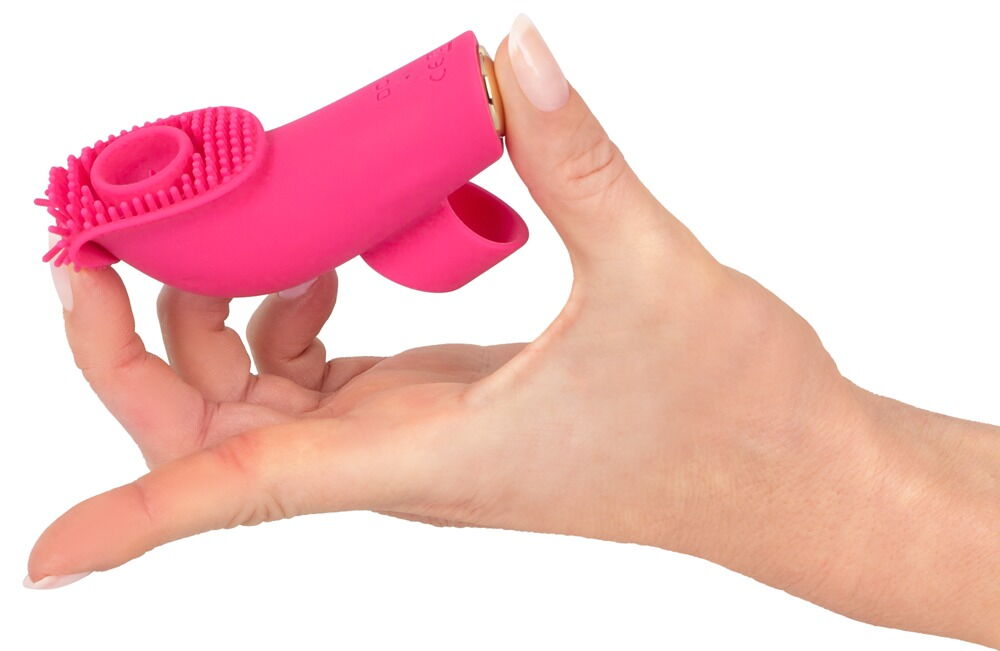 „Licking and Pulsating Finger Stimulator“ mit Action-Zunge und sanft pulsierenden Luftströmen