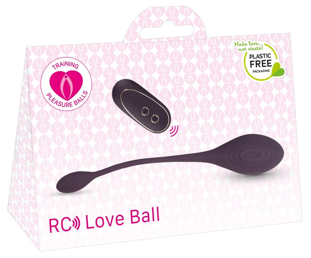 Vibro-Ei „RC Love Ball“ mit Fernbedienung, 61 g