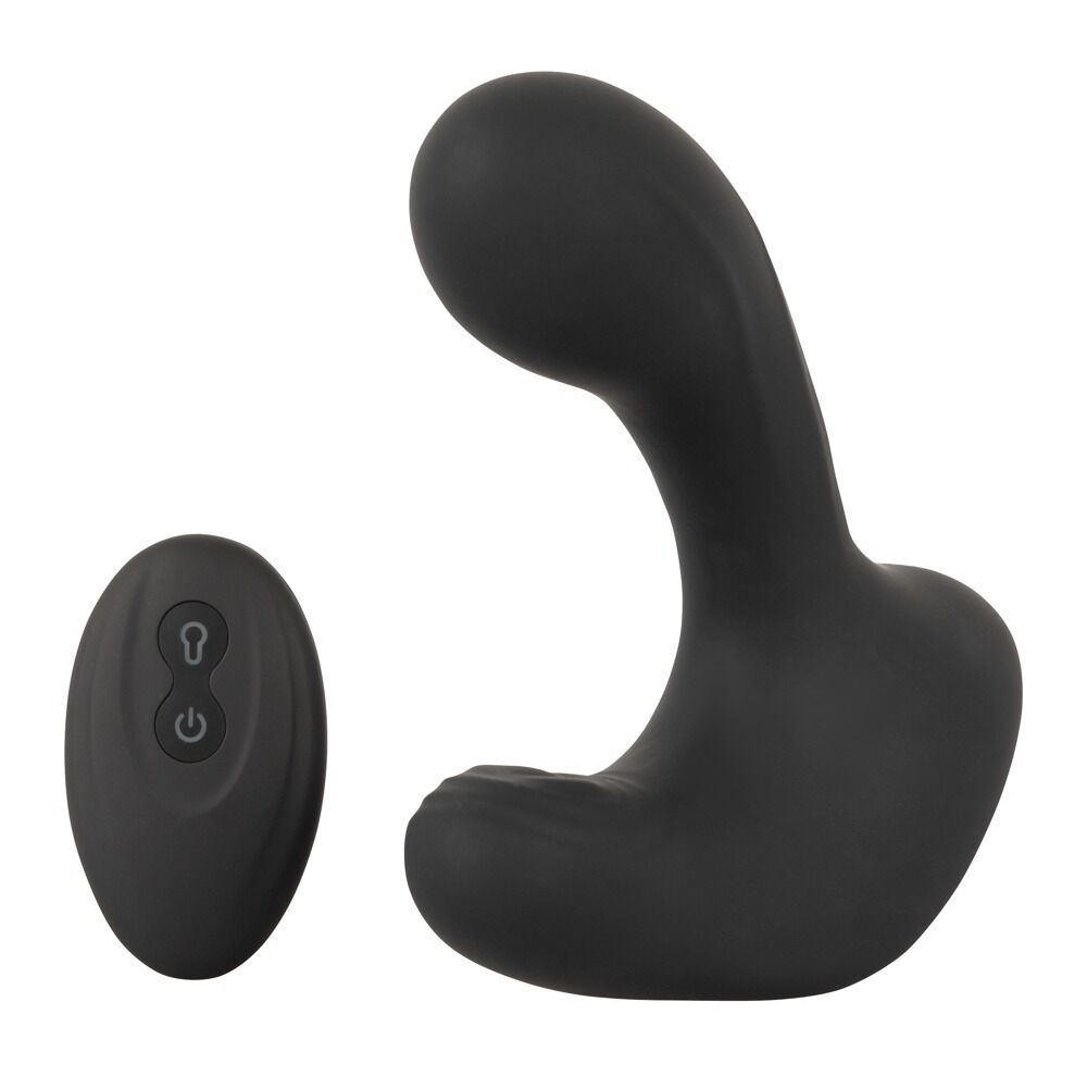 Analplug „RC Butt Plug with 3 functions“ zum Aufpumpen, 10 Vibrations-/Pulsationsmodi, wiederaufladbar