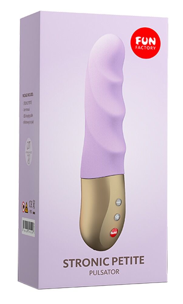 Vibrator „Stronic Petite“ mit pulsierender Stoßfunktion in 5 Geschwindigkeiten und 3 Rhythmen