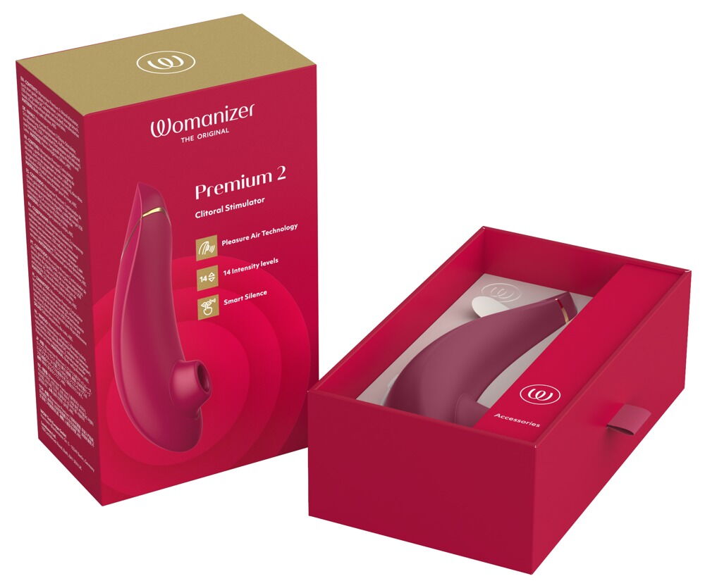 Pulsator „Womanizer Premium 2“ mit 14 Intensitäten