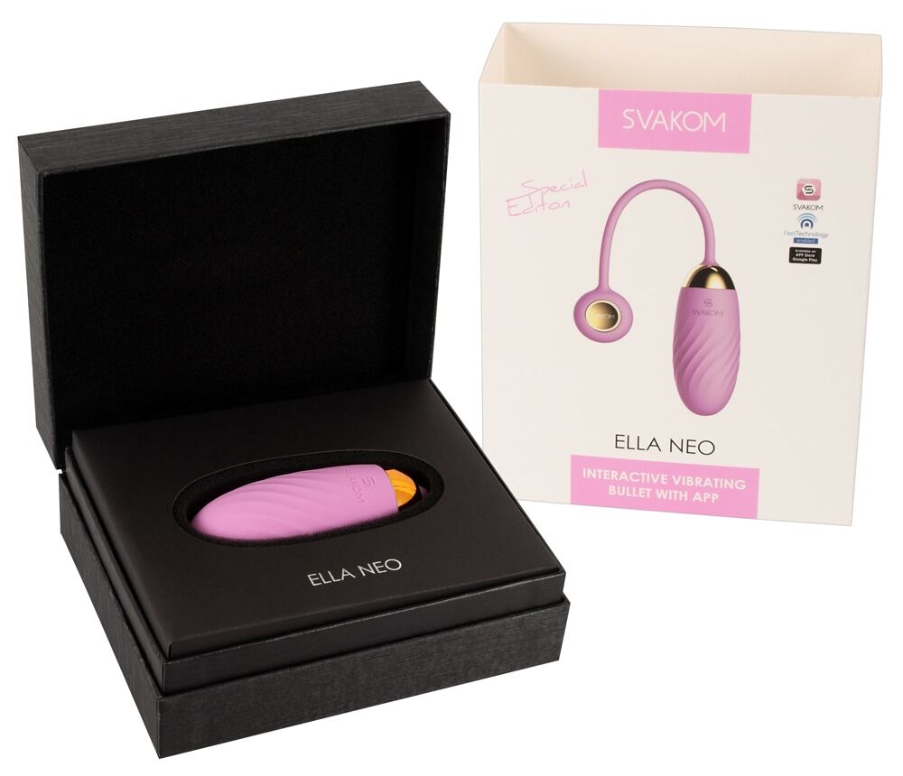 Vibro-Ei „Ella Neo“, 60 g, 11 Vibrationsmodi per App oder am Toy