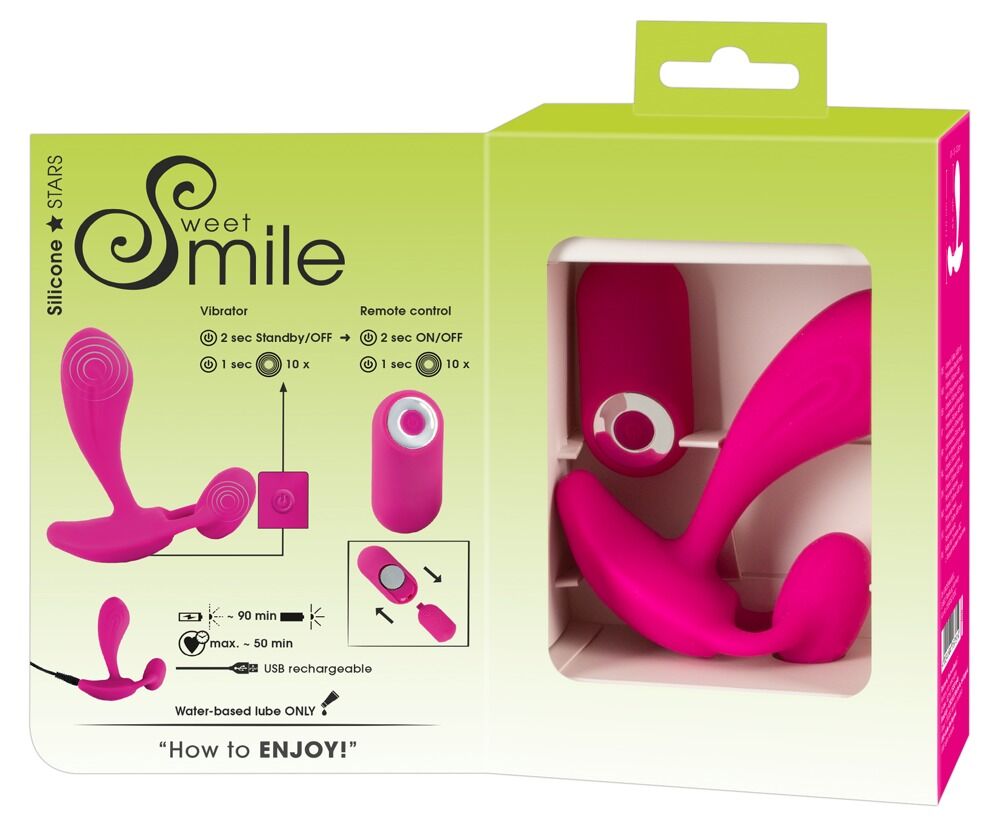 „RC C- & G-Spot Vibrator“ mit Fernbedienung, 10 Vibrationsmodi