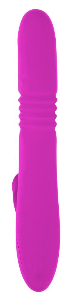 Rabbitvibrator „Thrusting Pearl“ mit Stoßfunktion und Rotation