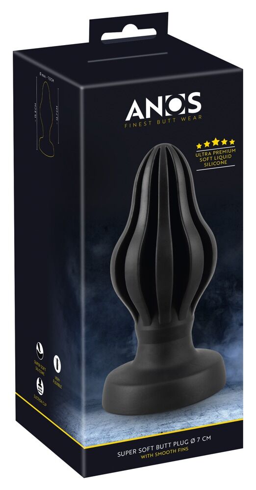 Analplug „Super Soft Butt Plug“ aus gefühlsechtem Liquid Silicone