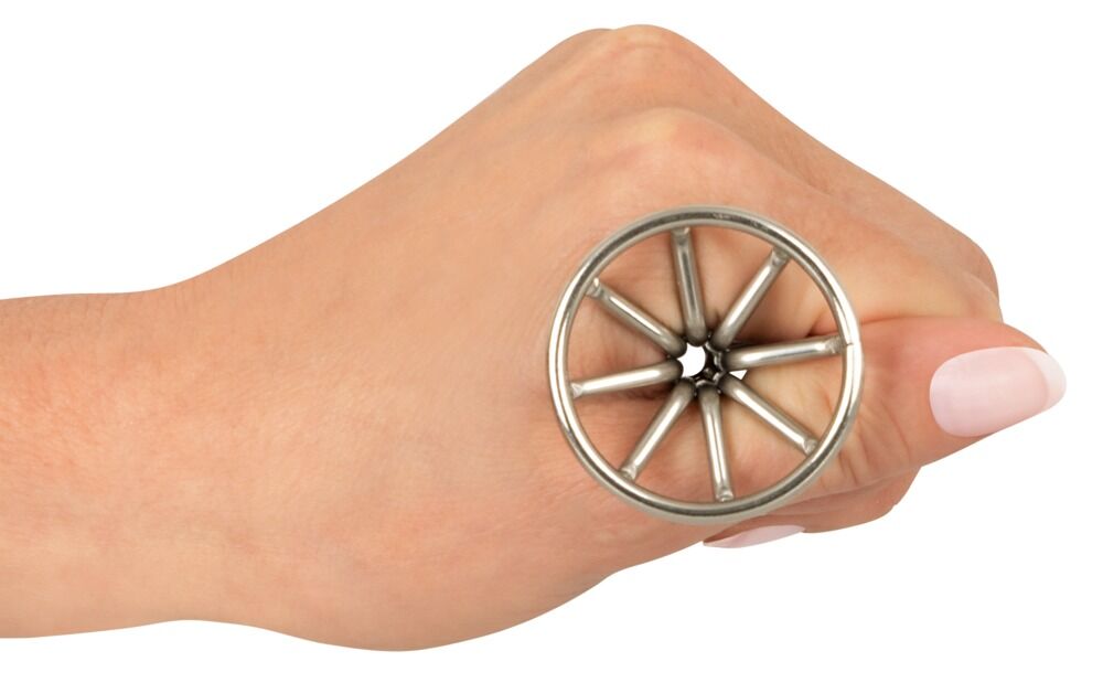 Analplug „Metal Cage Butt Plug“ aus Edelstahl