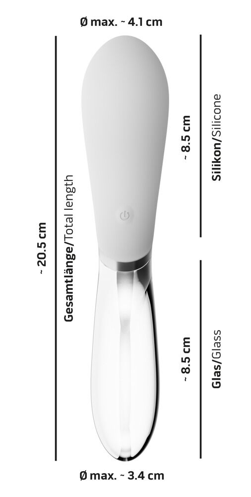 „Curve LED Vibrator“, beidseitig verwendbar