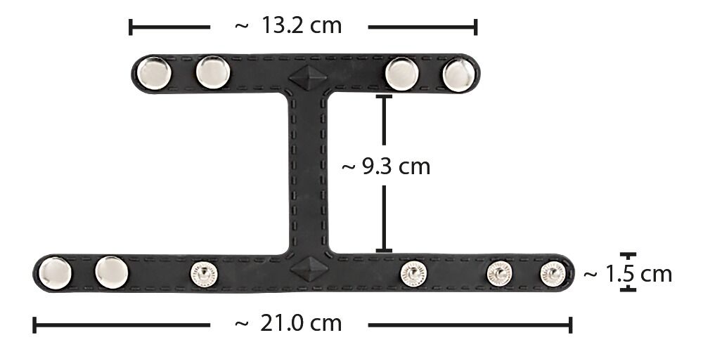 „Silikon Hodengurt“ mit Teiler