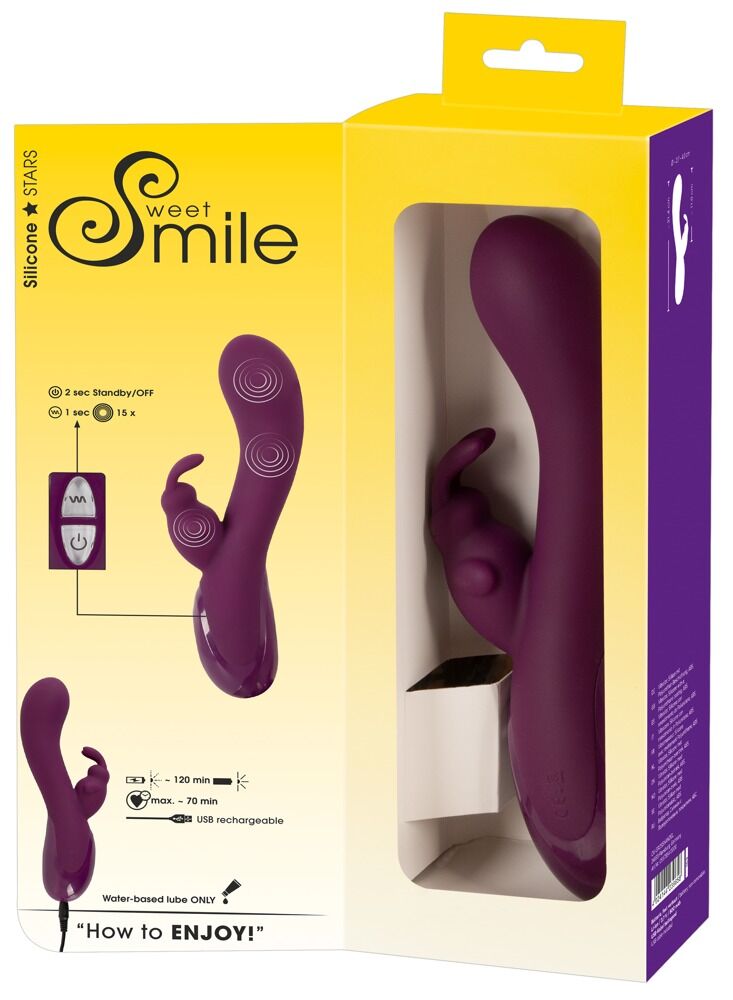 „G-Spot Rabbit Vibrator“ mit 3 Motoren