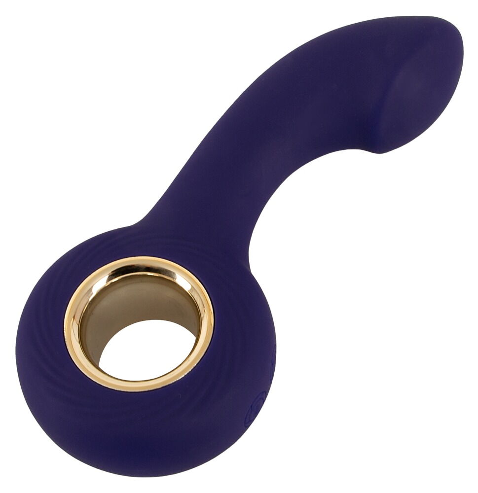 „Vibrating G- & P-Spot Massager“ mit praktischem Haltering