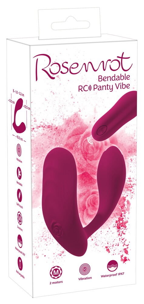 „Bendable RC Panty Vibe“, mit Fernbedienung, wasserdicht