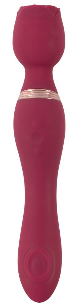 Massagestab „Thumping Wand Vibrator“ mit einführbarem Schaft