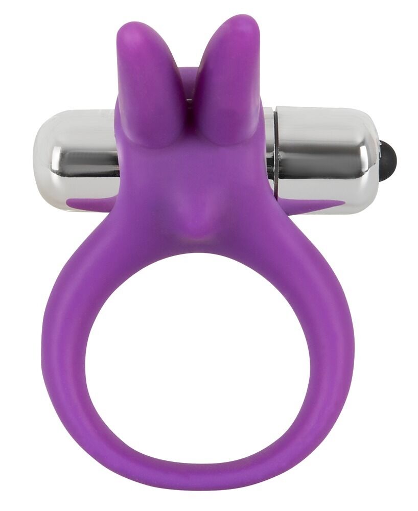 „Vibrating Cock Ring“ mit Klitoris-Bunny