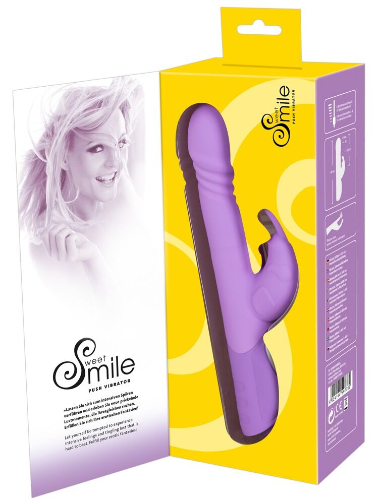 Rabbitvibrator „Push Vibrator“ mit Stoßfunktion in 3 Speeds