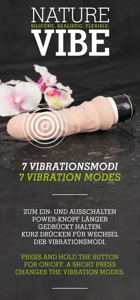 Naturvibrator „Nature Vibe“, 7 Vibrationsmodi