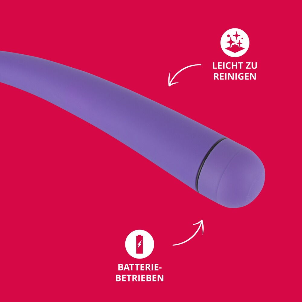 P- und G-Punkt-Vibrator, 21,5 cm